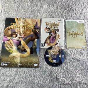 Tangled (Nintendo Wii, 2010) Video Game Disc Manual Case Artwork Poster Disney